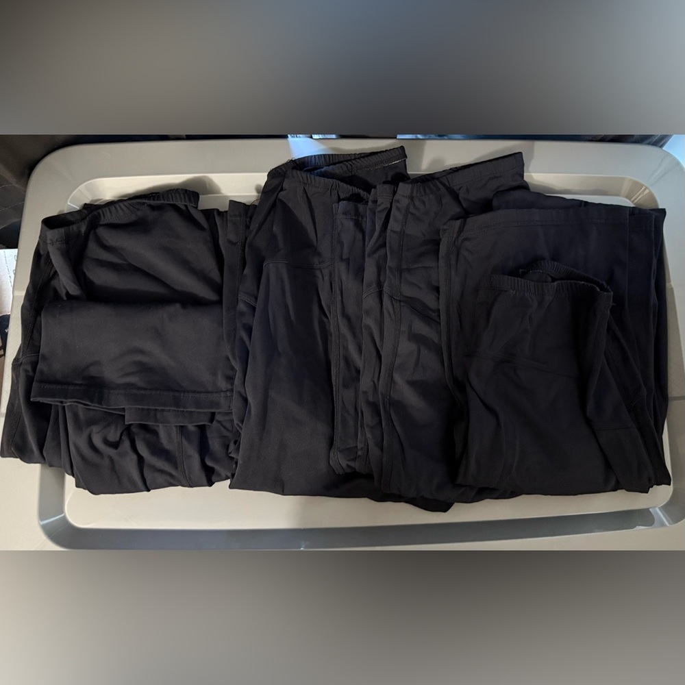 Maternity Buttery Soft Flare Yoga Pants Bundle (34 inseam)